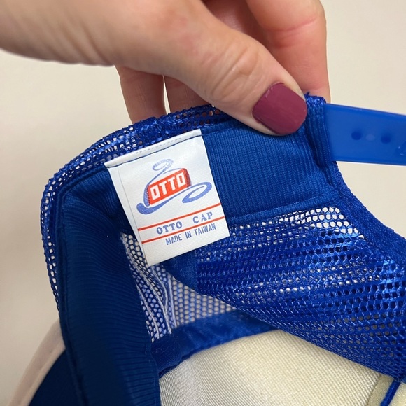 Vintage Pepsi-Cola Blue Trucker Hat - Picture 3 of 4